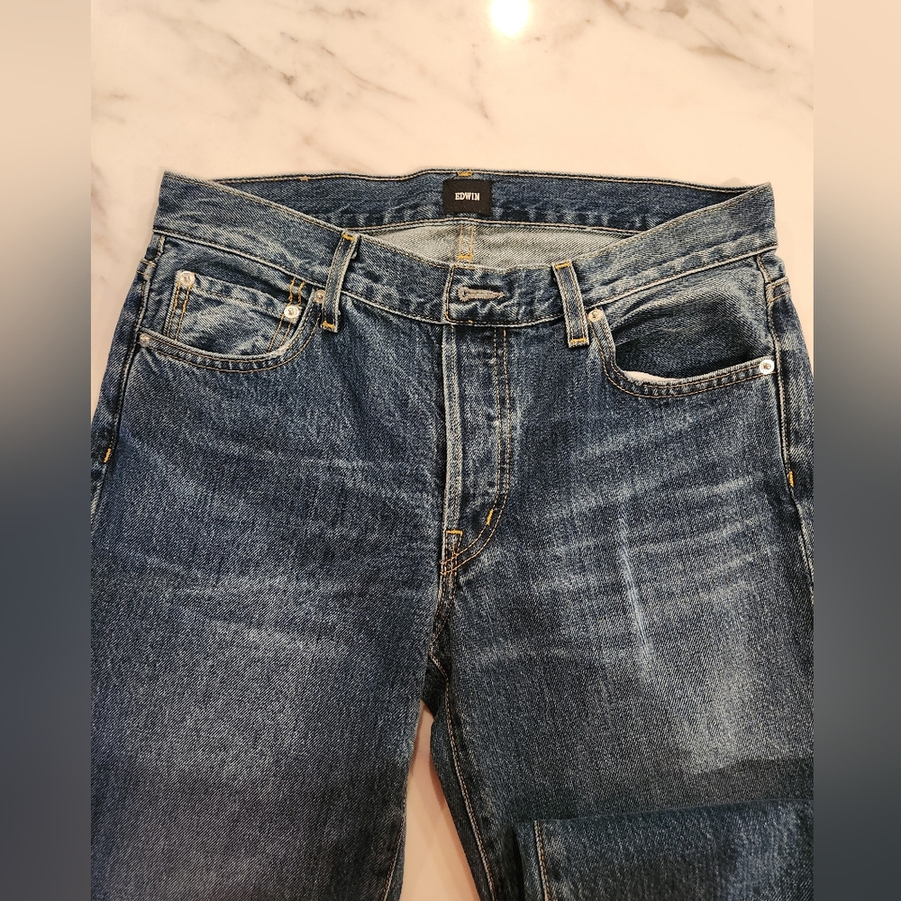 Edwin straight leg denim jeans NWOT‎ - Picture 7 of 12